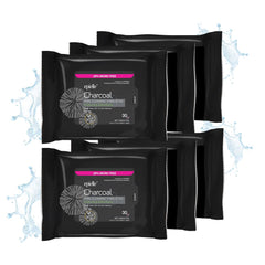 Lingettes Epielle Charbon en boîte pour un démaquillage en profondeur