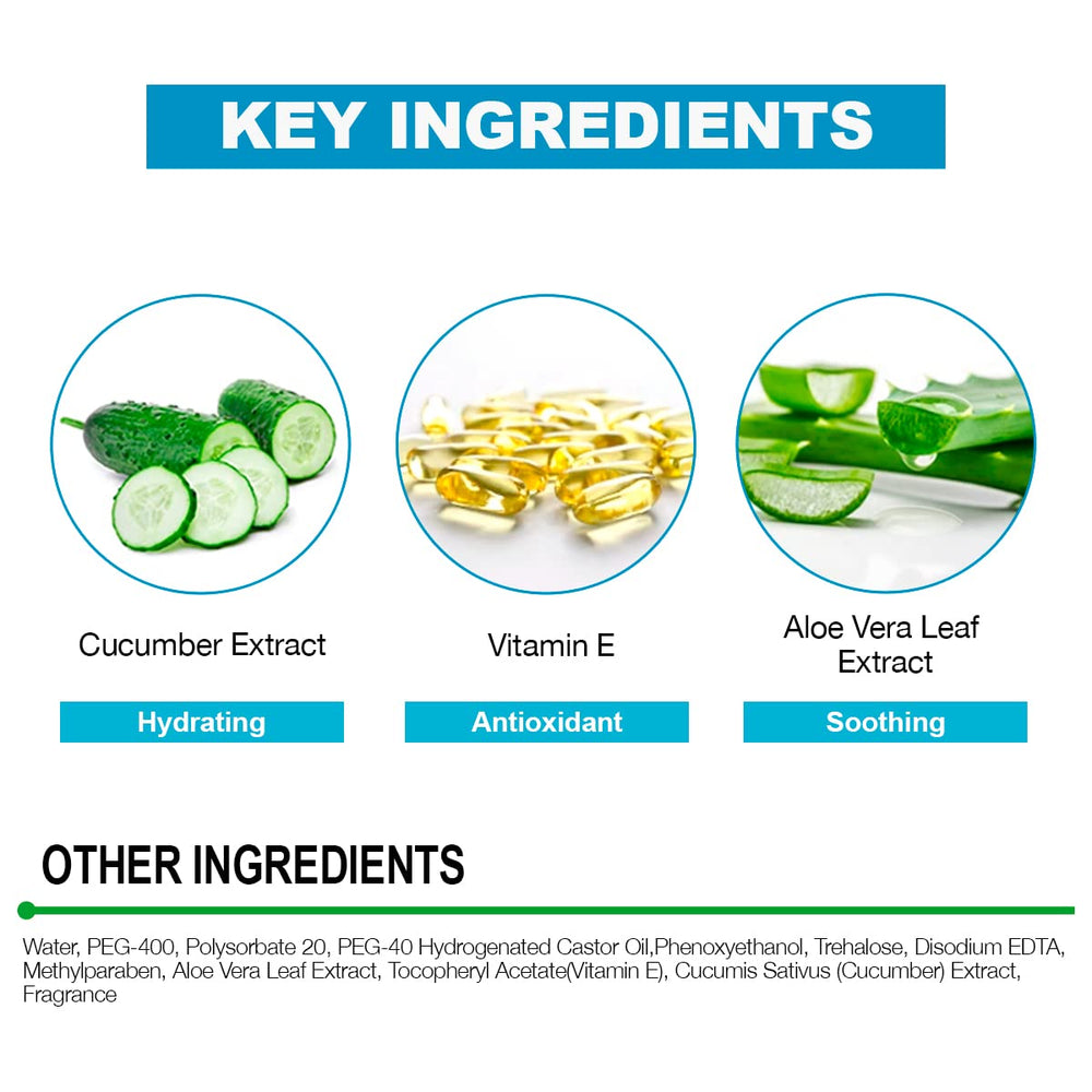 Utilisation quotidienne des lingettes Epielle au concombre pour visage propre