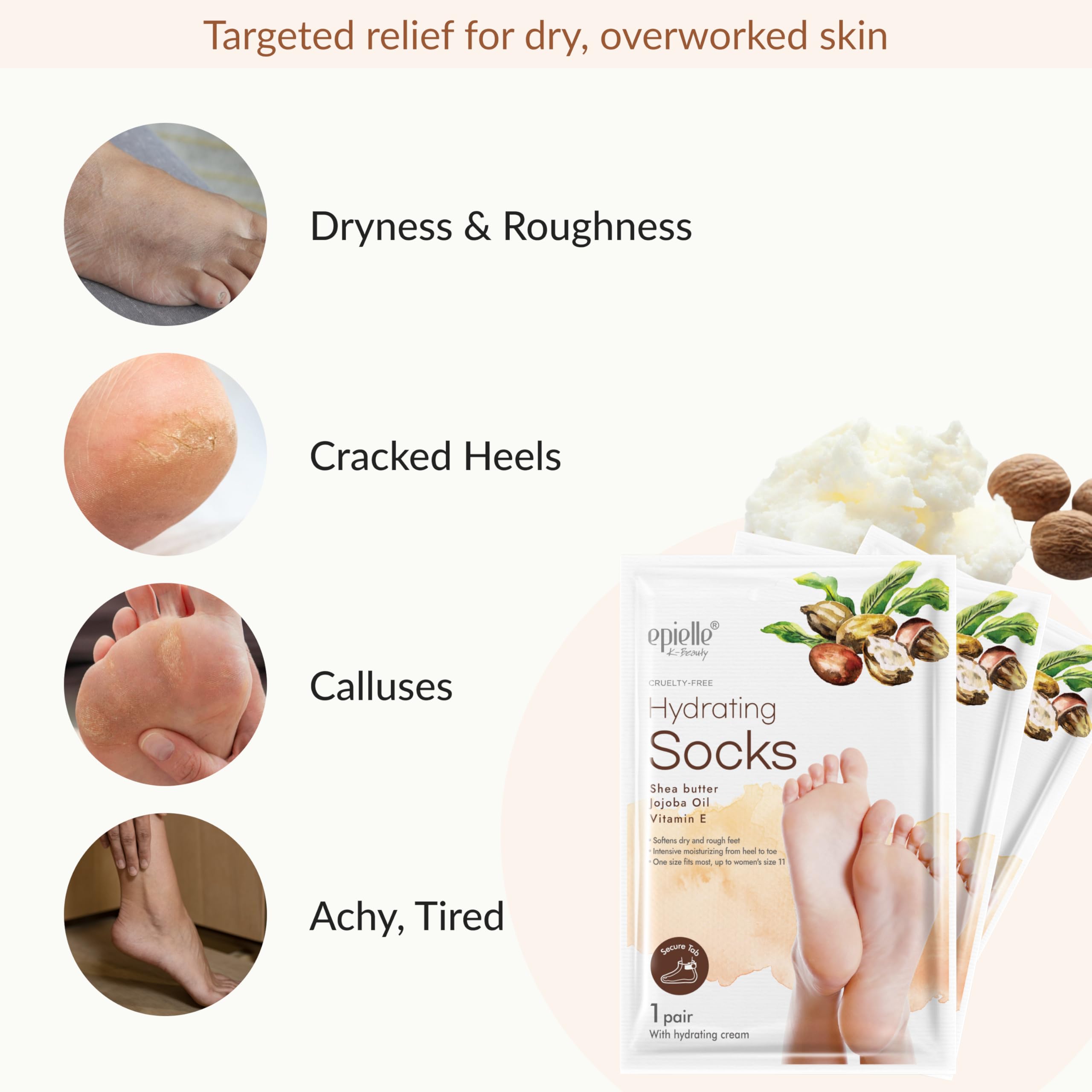 Ingrédients clés: karité et jojoba pour une hydratation nourrissante.