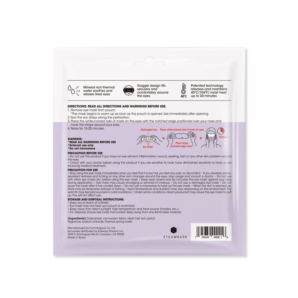 Epielle masque yeux vapeur pamplemousse doux: humeur elevée