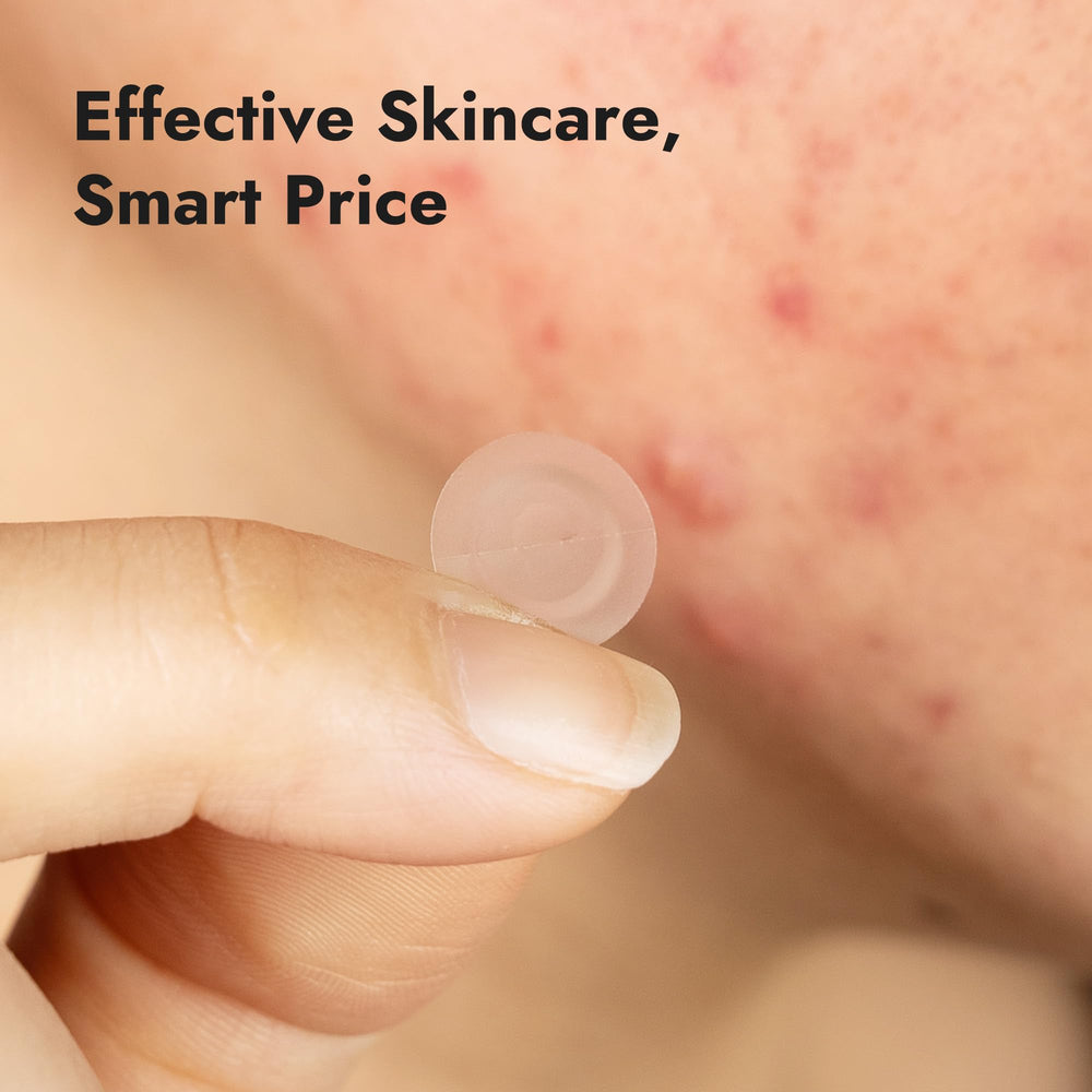 Réduction des points noirs et pores bouchés grâce à Epielle patch hydrocolloïde.