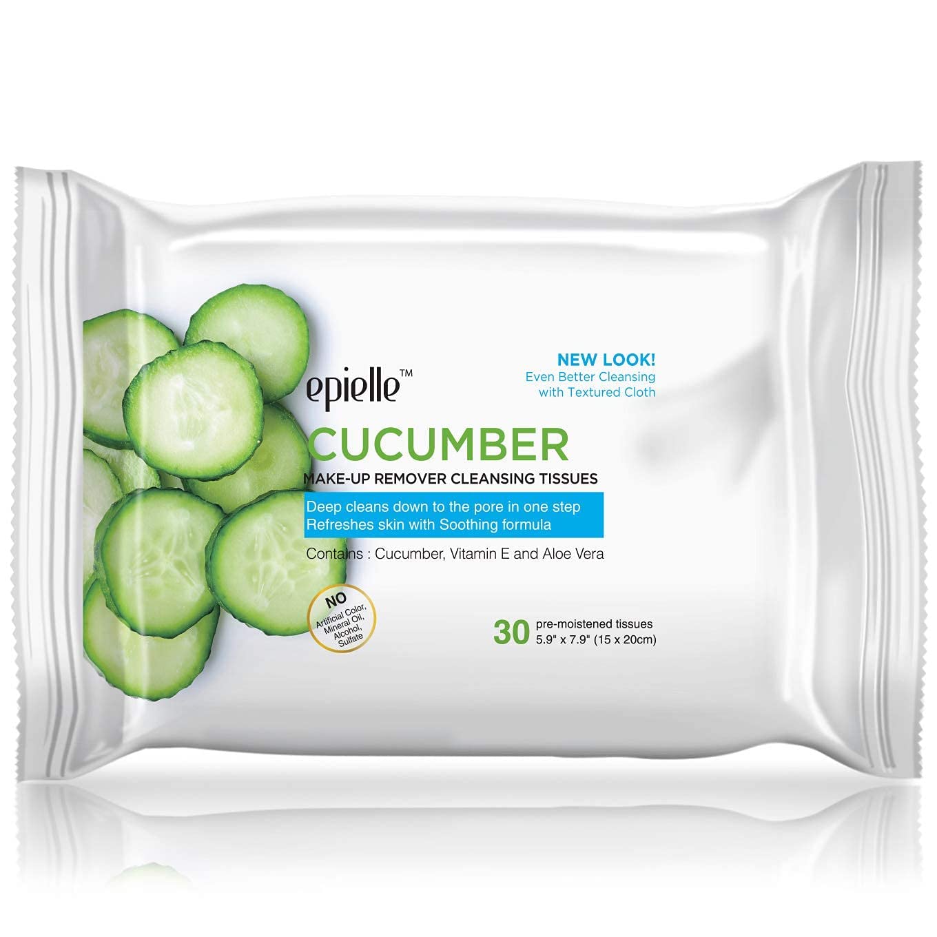 Epielle wipes tea tree and aloe ingredients highlight soothing touch