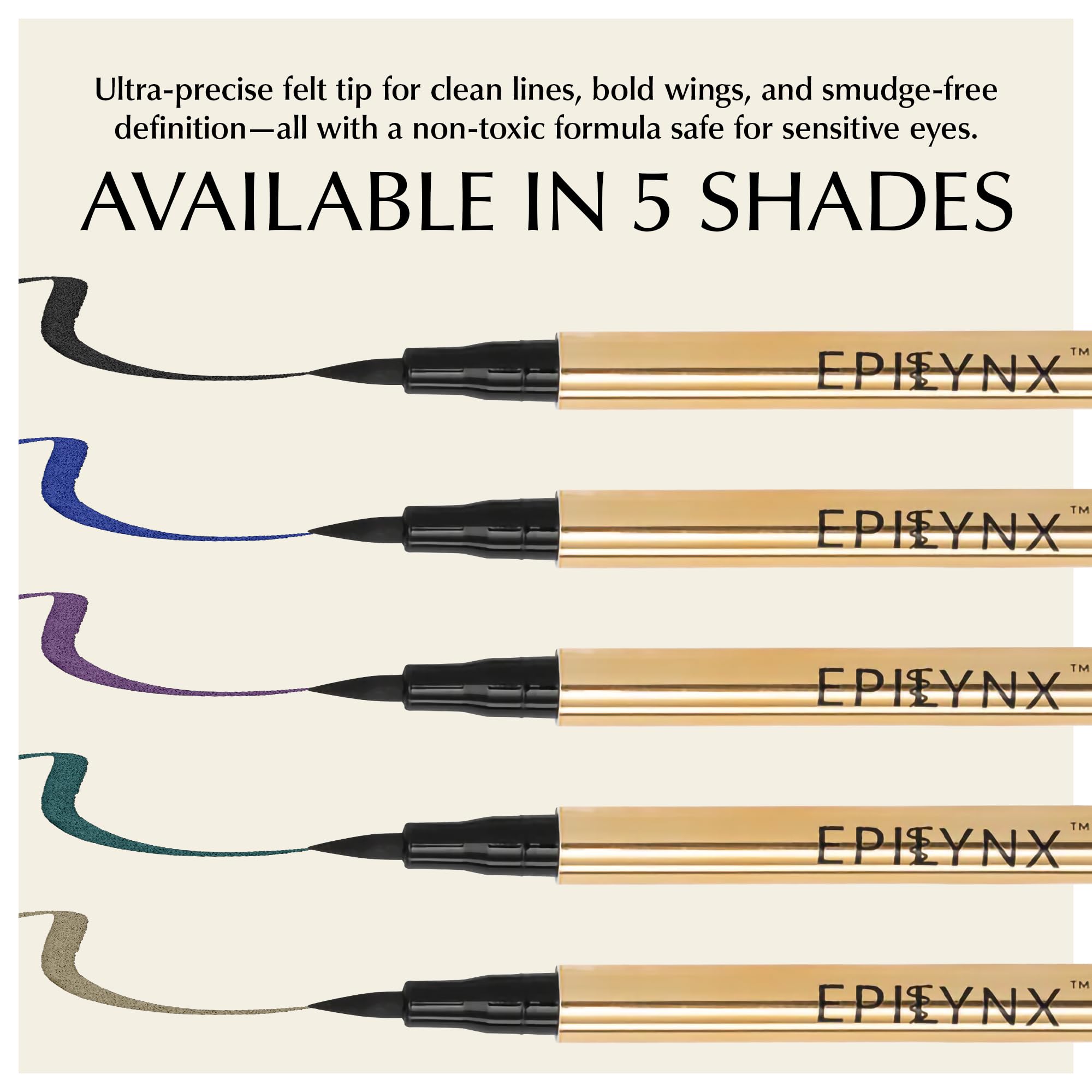 EPILYNX Eyeliner longue tenue pour toute la journée
