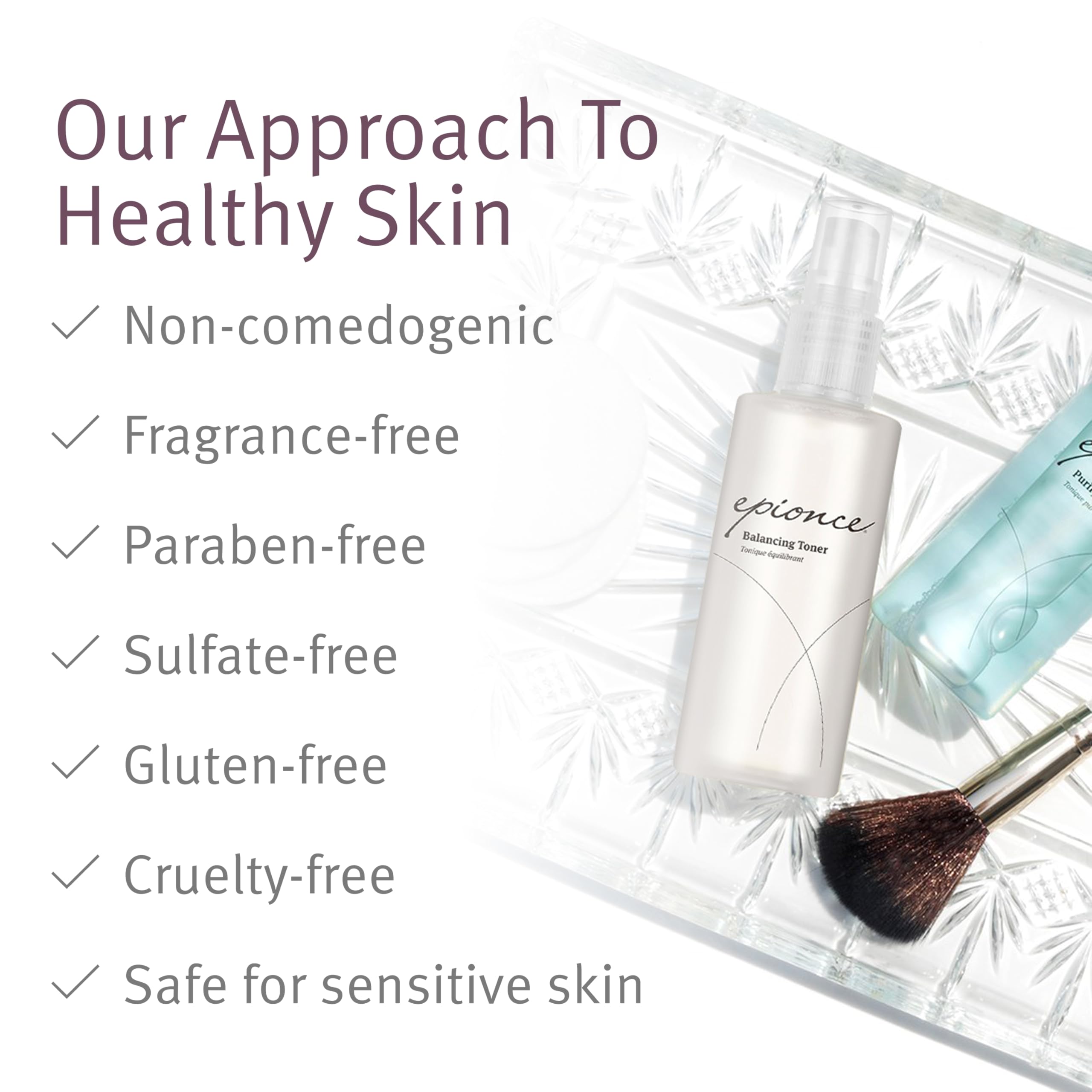 Epionce Balancing Toner – hydratation-douce: tonique léger pour visage et corps.