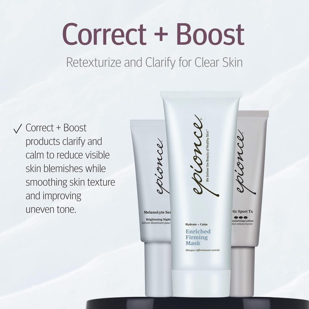 Acide salicylique intégré pour pores propres.