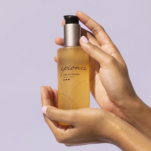 Epionce Lytic Gel Nettoyant – compatible avec sérums et crèmes.