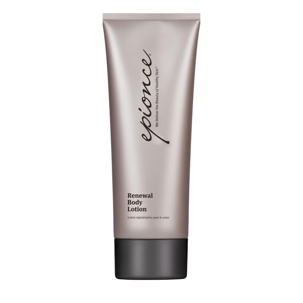Epionce Renewal Body Lotion, bouteille—hydratation durable et peau plus ferme.
