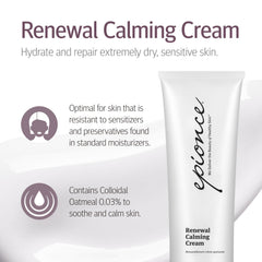 Epionce Renewal Calming Cream – texture crème nourrissante pour tout le corps.