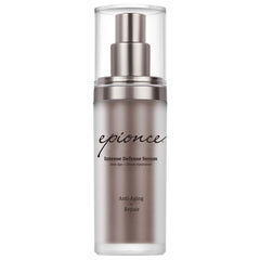 Sérum Epionce Defense Intense dans bouteille pompe, hydratation et réduction des ridules.