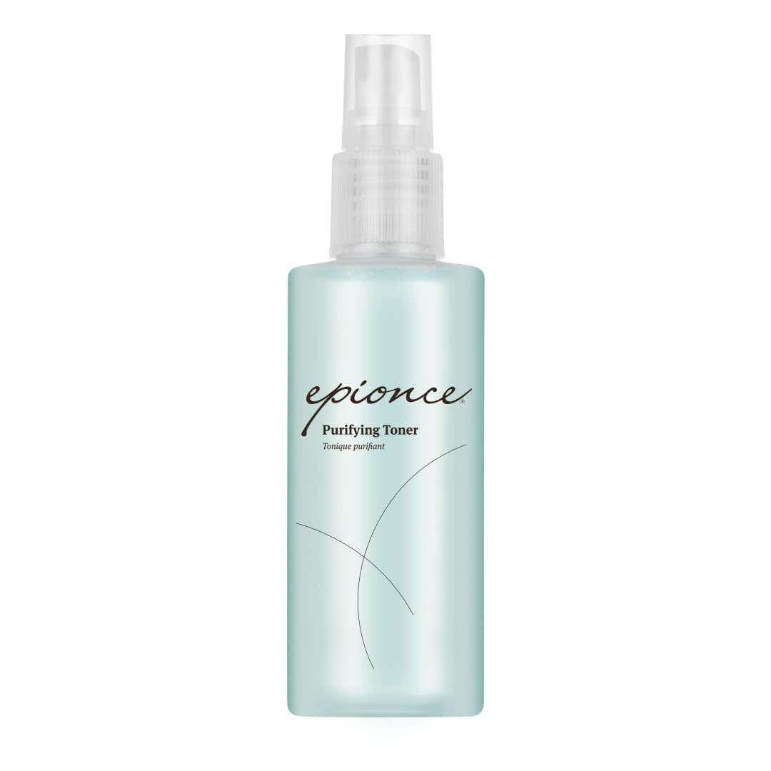 Epionce Tonique Purifiant bouteille prête à l’emploi, peau équilibrée et fraîche.