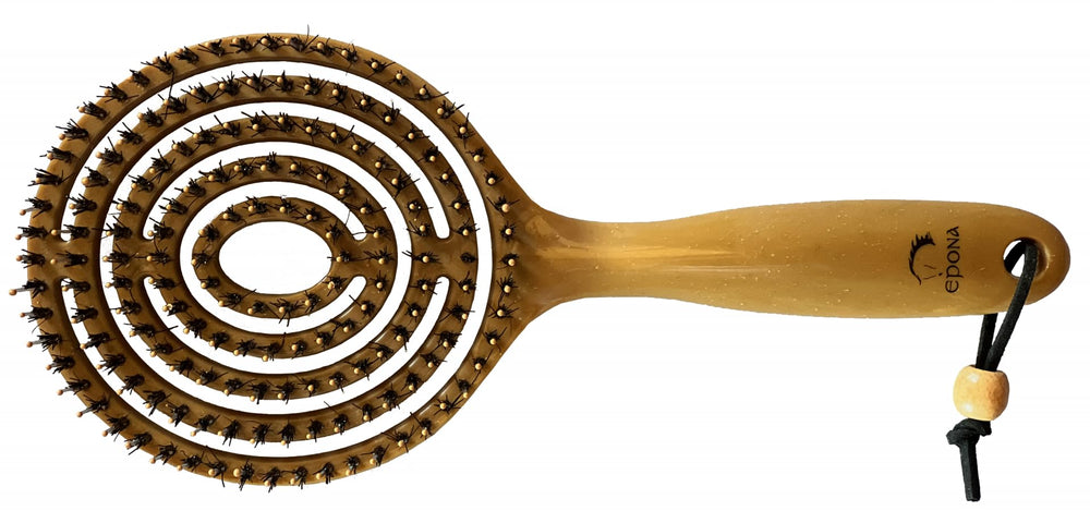 Brosse Epona démêlage spirale sans tiraillement pour les nœuds difficiles.