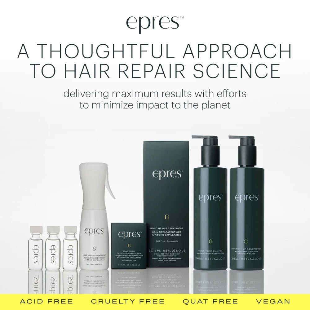 epres Avant-après: transformation douce et naturelle des cheveux.