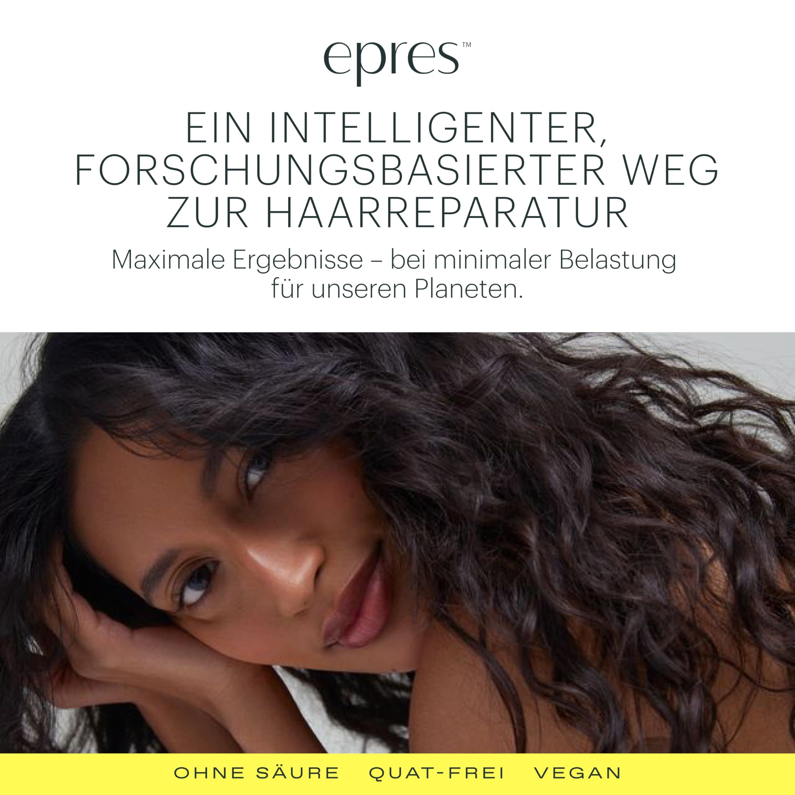 epres formule-sans-quat, formule sans quat pour cheveux plus légers et propres