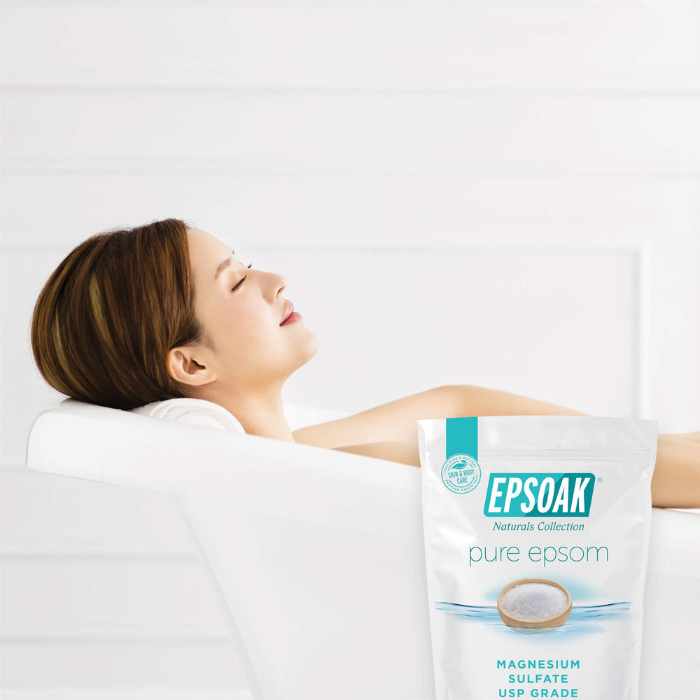 Epsoak soin peau et cheveux avec sel d'Epsom