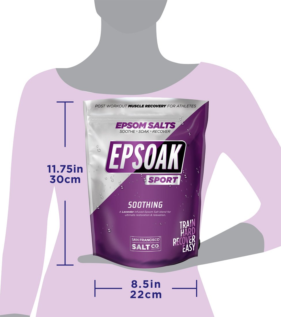 Epsoak Sport—flacon 5 livres, pratique et durable pour l’entraînement