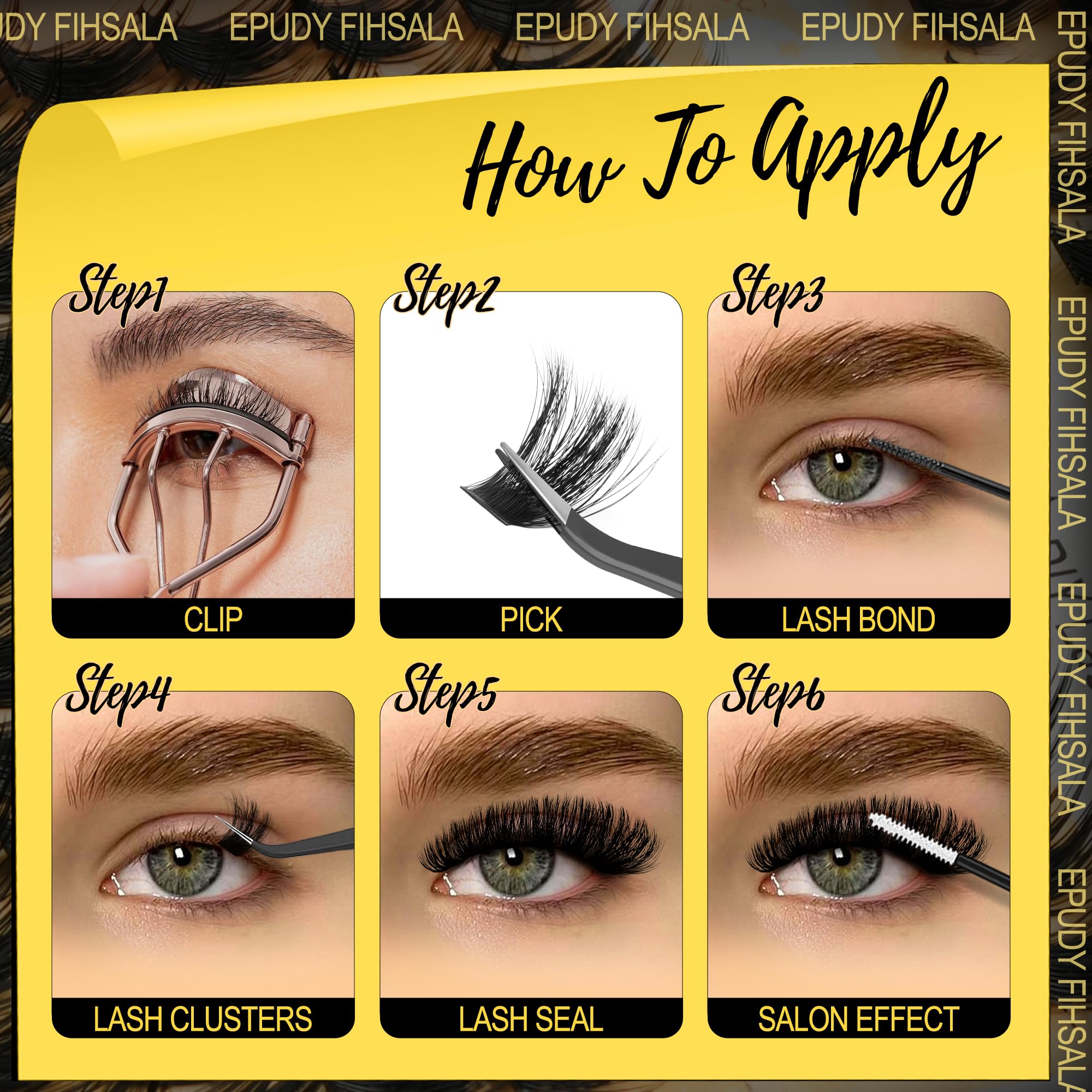 EPUDY FIHSALA application facile sans irritation — pose fiable et confortable