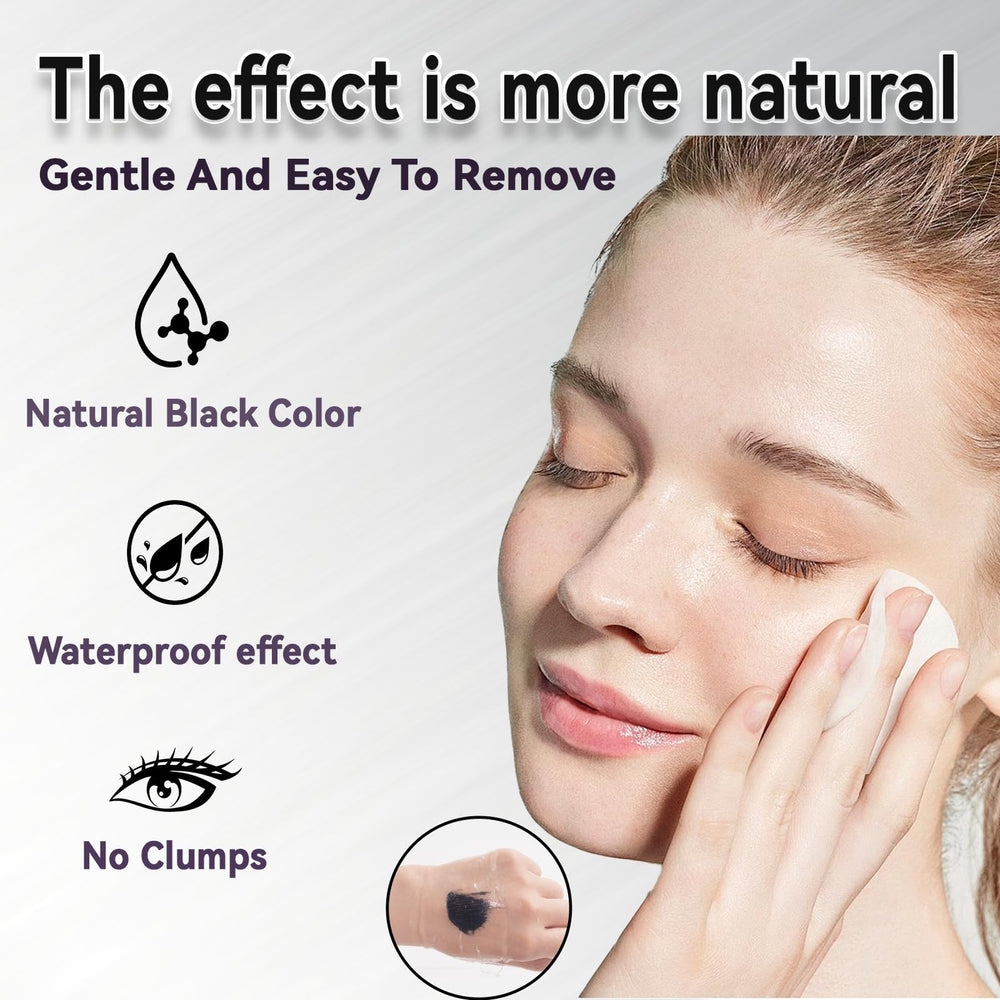 Eqimznv Mascara brosse lavable pour une utilisation durable et propre.