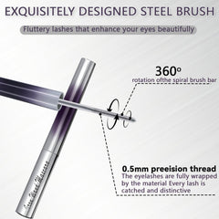 Eqimznv Mascara résistant à l'eau et à la sueur pour une allure durable.