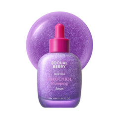 EQQUALBERRY sérum bakuchiol – flacon élégant pour peau plus ferme.