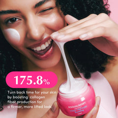 EQQUALBERRY Nad+ Peptide crème, absorption liposomale : efficacité ciblée et douceur.