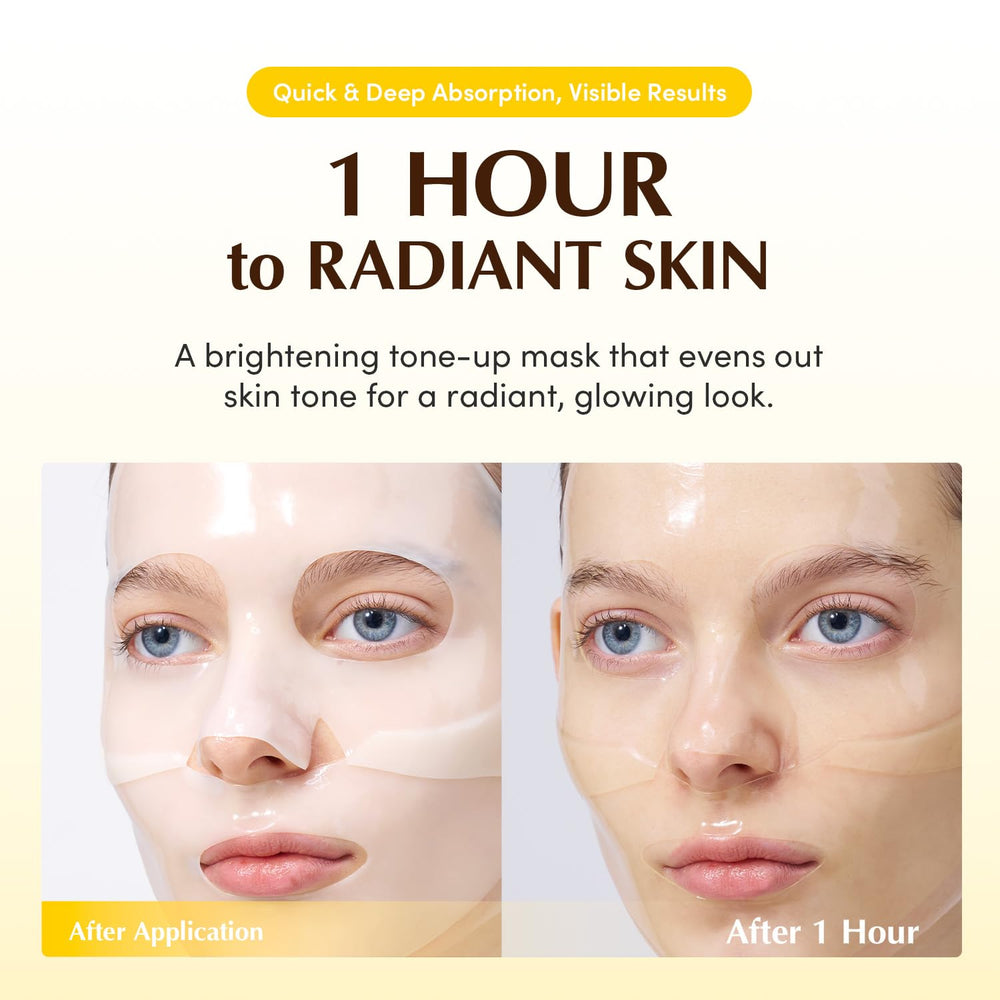 EQQUALBERRY Masque absorption-rapide : actifs pénétrant rapidement pour un effet en 1 heure.