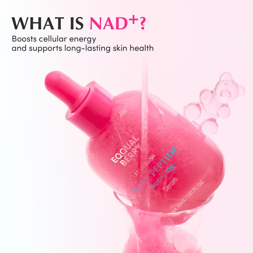 EQQUALBERRY NAD+ Sérum – extrait de grenade antioxydant favorisant un teint lumineux.