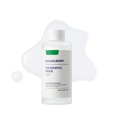 EQQUALBERRY tonique-coréen en bouteille, exfolie en douceur sans irritation.