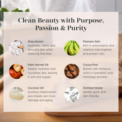 Beurre de karité naturel Era of Nature pour une hydratation douce.