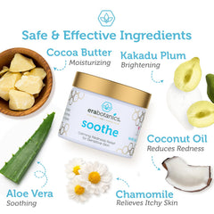 Texture soyeuse Era Organics, hydratation sans gras pour routine quotidienne.