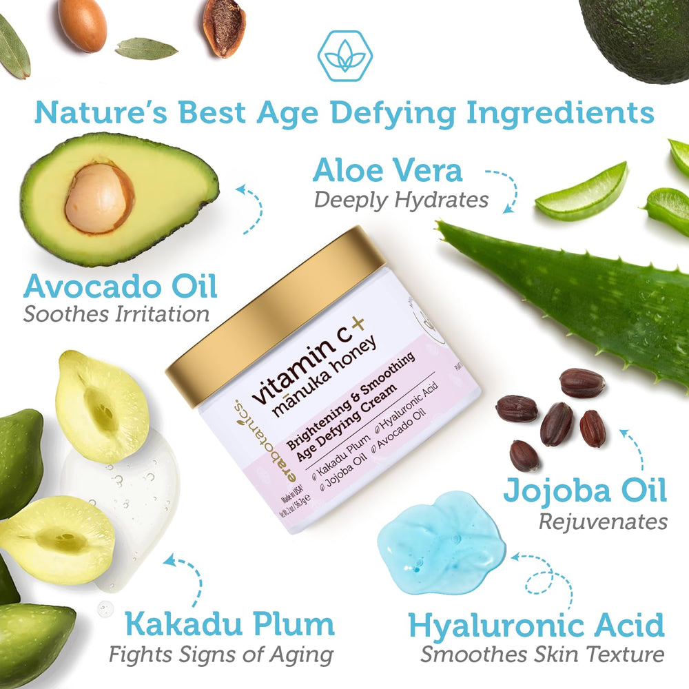Era Organics Crème Visage Vitamine C Kakadu Plum: éclat lumineux et antioxydants pour la journée.