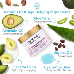 Era Organics Crème Visage Vitamine C Kakadu Plum: éclat lumineux et antioxydants pour la journée.