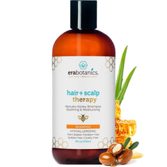 Era Organics Manuka Honey Shampoing – bouteille, soin sans sulfates pour cuir chevelu sain