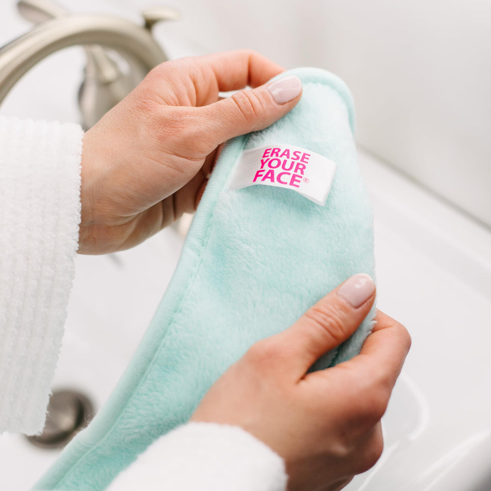 ERASE YOUR FACE lingettes microfibre – couleurs multicolores pour toute la famille