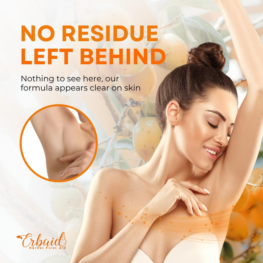 Erbaid Persimmon Déodorant – usage quotidien dans le cadre d’une hygiène naturelle et efficace.