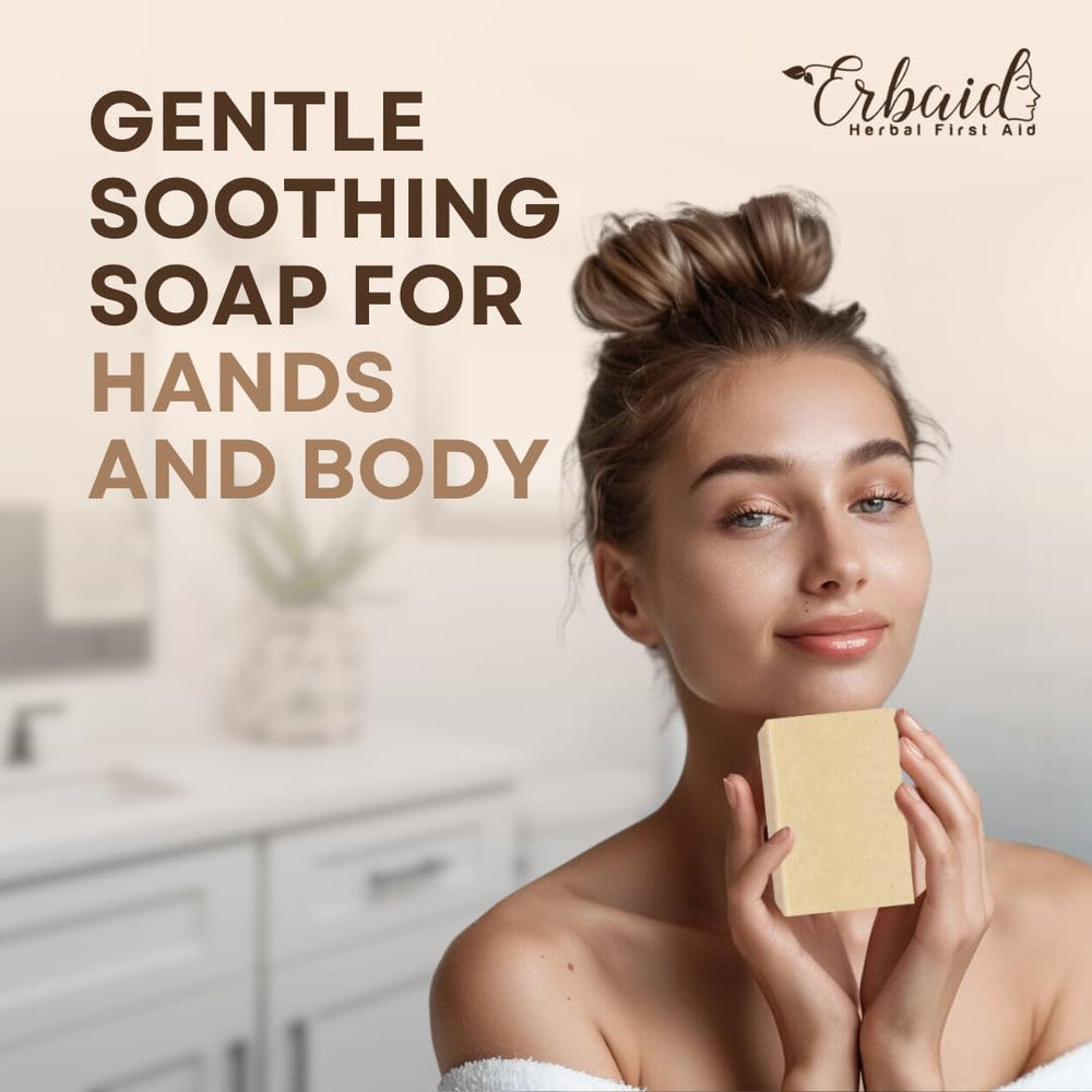 Erbaid savon douceur peau sensible: convient aux peaux réactives.