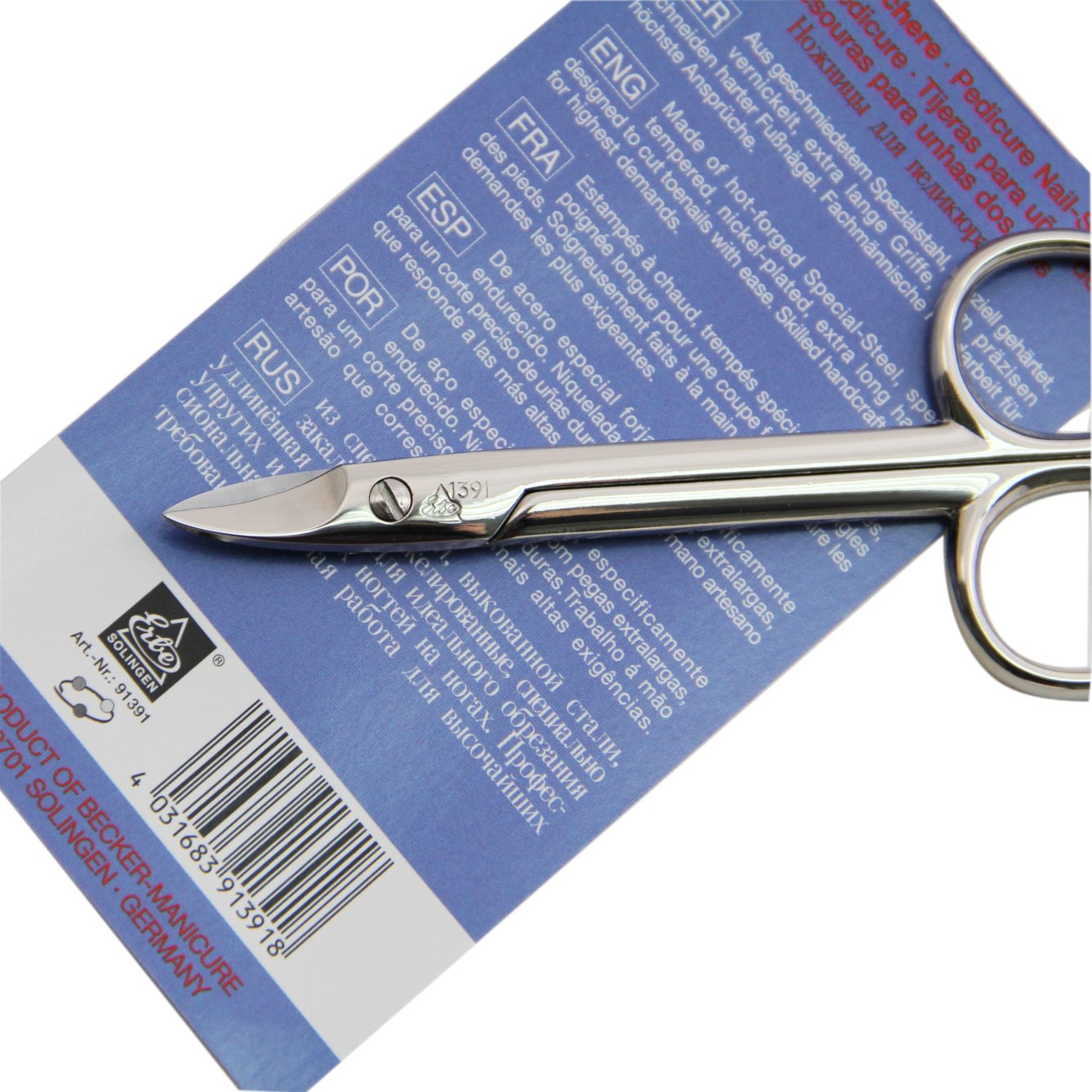 Ciseaux Erbe pour hommes, outil durable pour l'entretien des ongles.