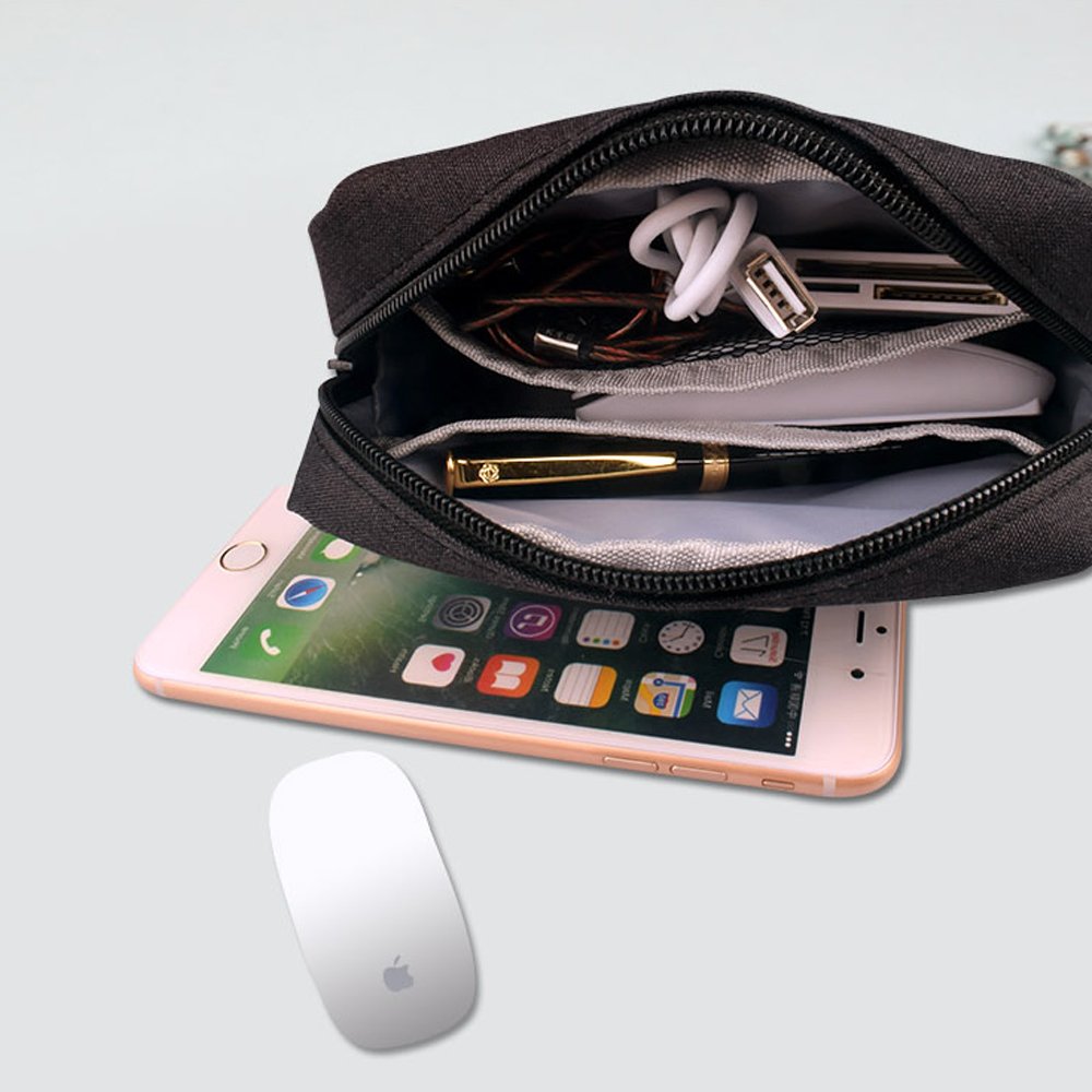 ERCRYSTO design fin et mince pour se glisser dans le sac.