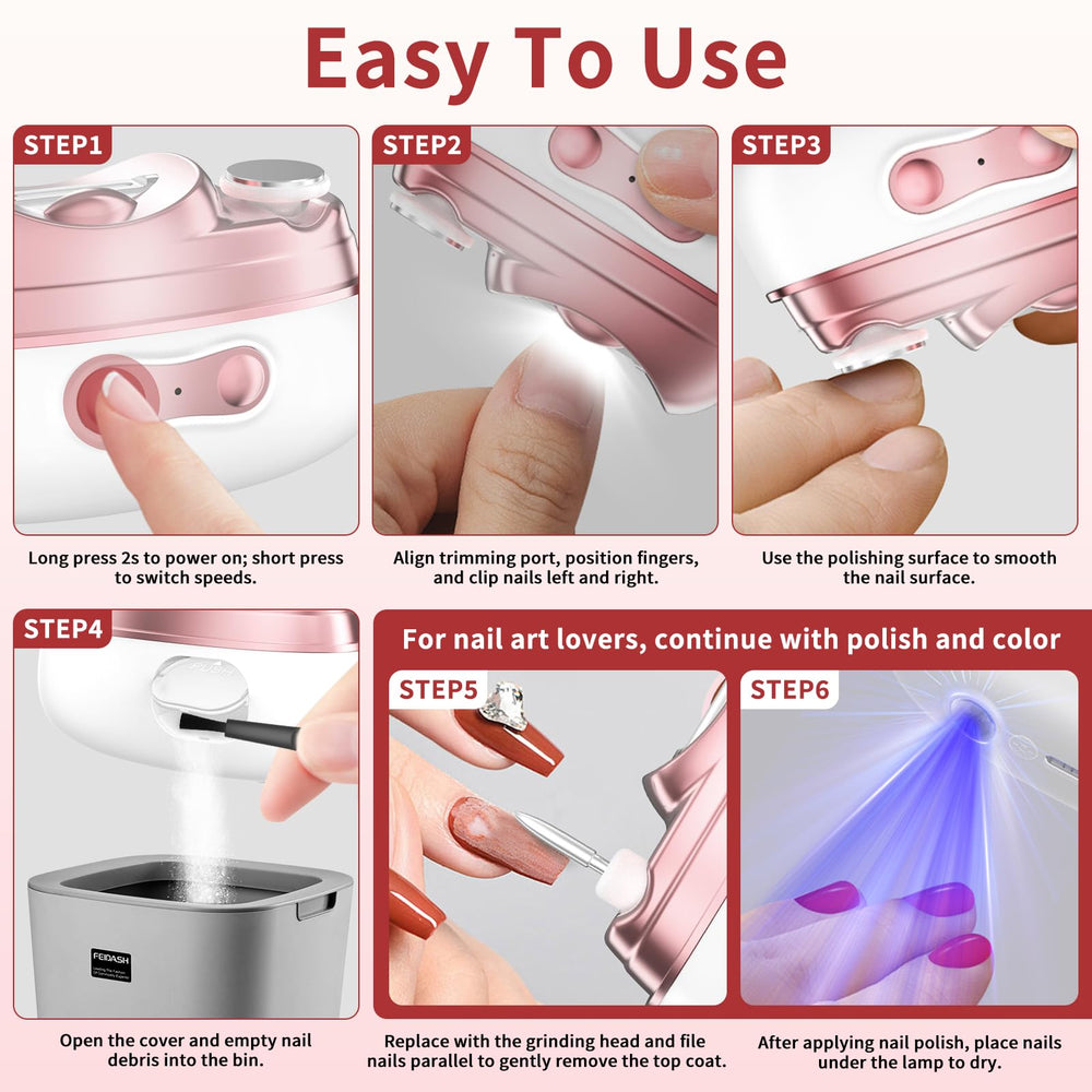 ERDFCV Clipper conception ergonomique, prise antidérapante pour plus de confort.