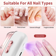 ERDFCV Clipper LED, lumière intégrée facilite la coupe en faible lumière.