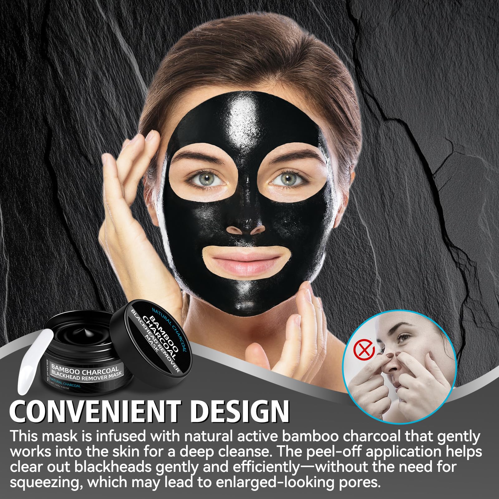 Erigathe Masque Charbon contient des ingrédients nourrissants comme le genévrier