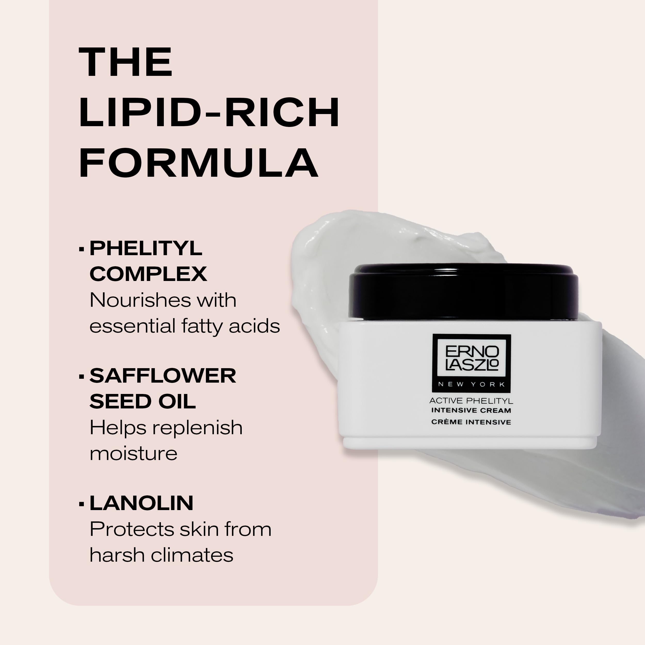 Barrière hydratante renforcée par Erno Laszlo Active Phelityl Intensive Cream