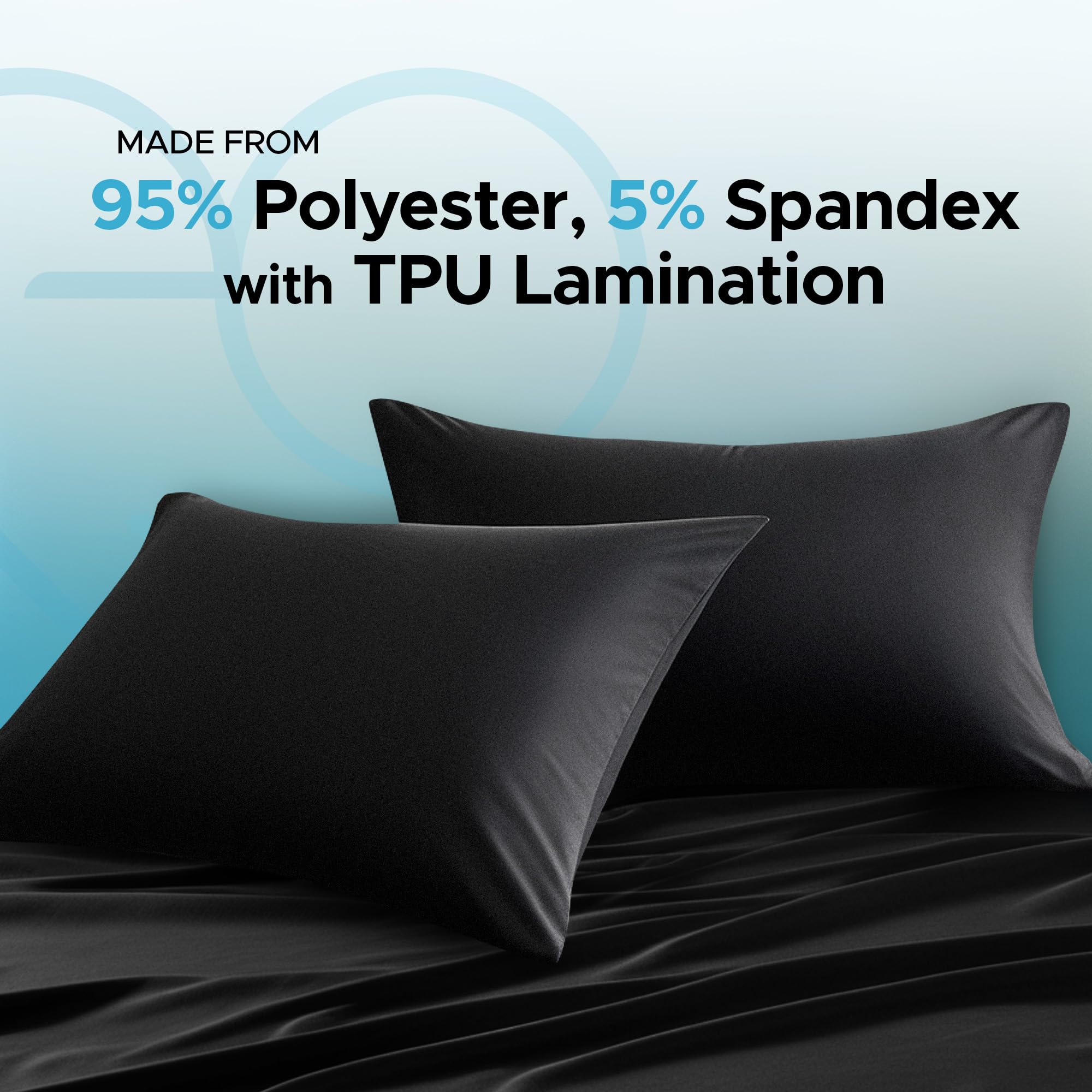 EROTICGEL: Dimensions standard oreiller 48 x 73 cm, adaptation universelle.