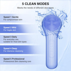 ERROWIN brosse visage silicone ultra-doux pour peau sensible