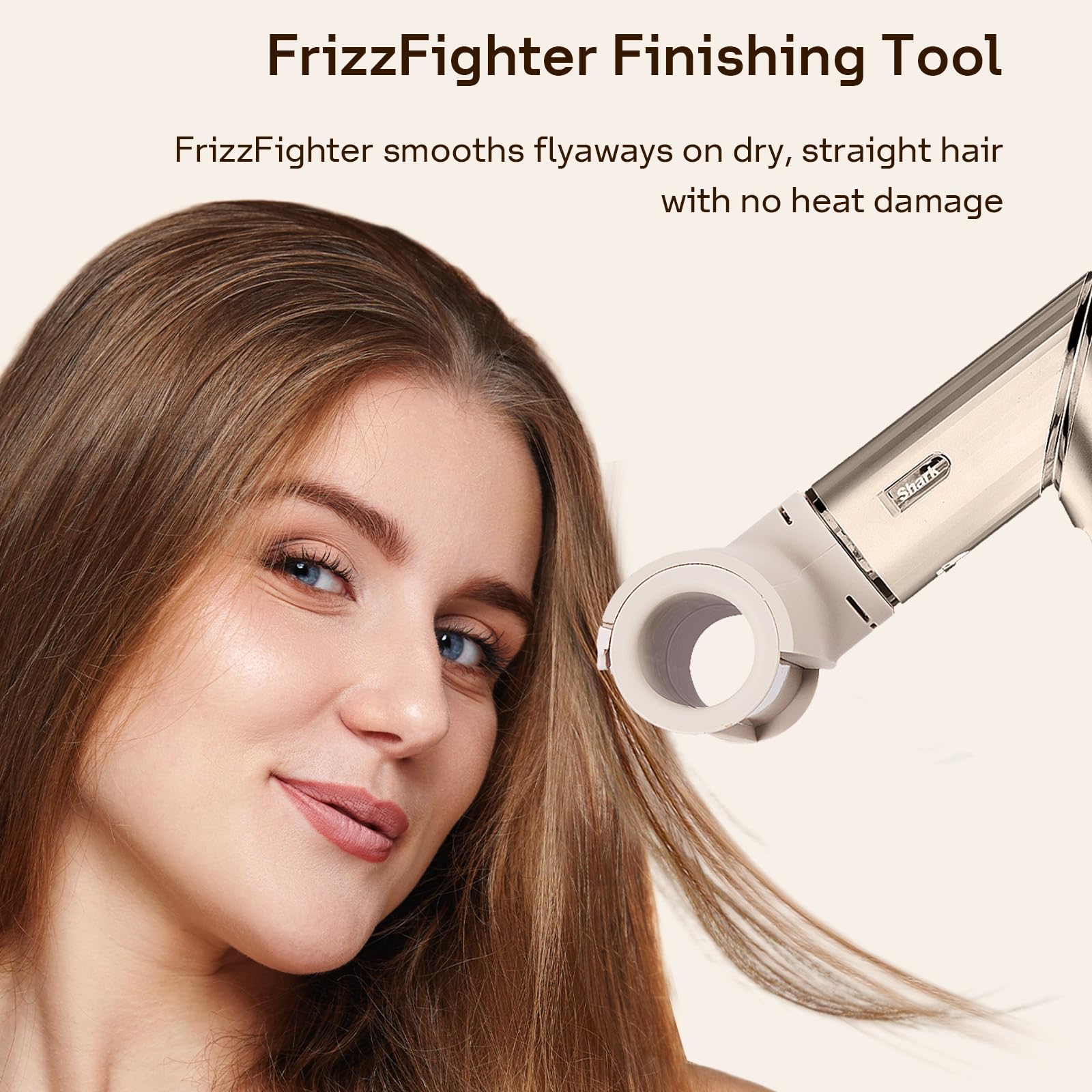 Utilisation après séchage avec FrizzFighter Esctabalt pour maîtriser les mèches rebelles