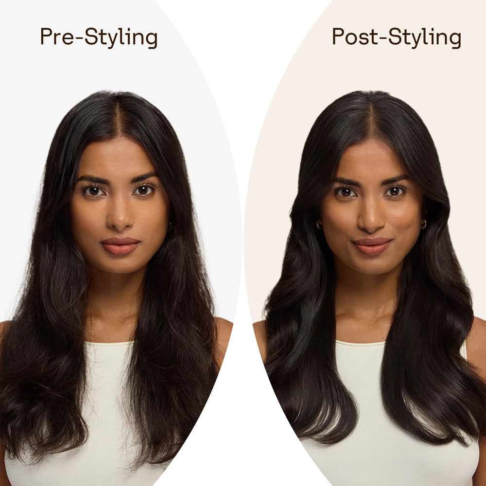 Finition lissage FrizzFighter Esctabalt sur cheveux droits