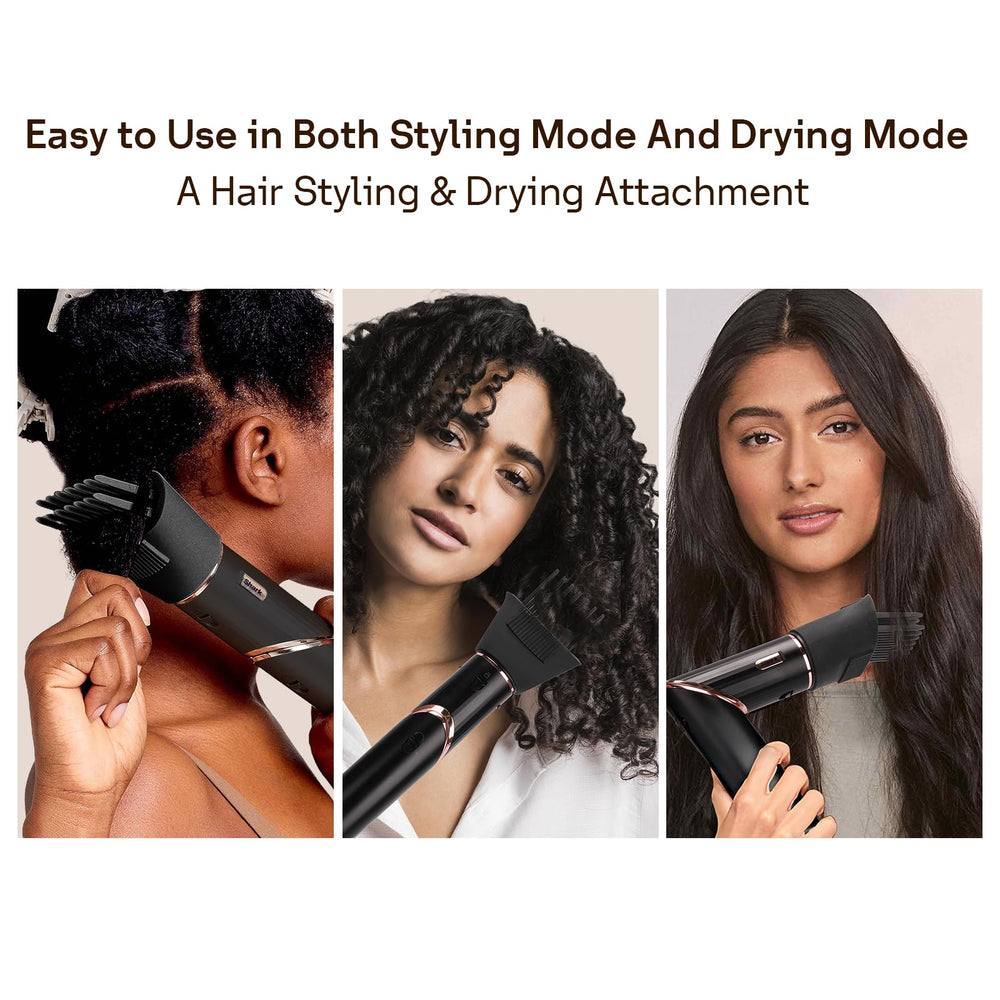 Esctabalt peigne à dents larges pour Shark FlexStyle – compatible uniquement avec le système FlexStyle.