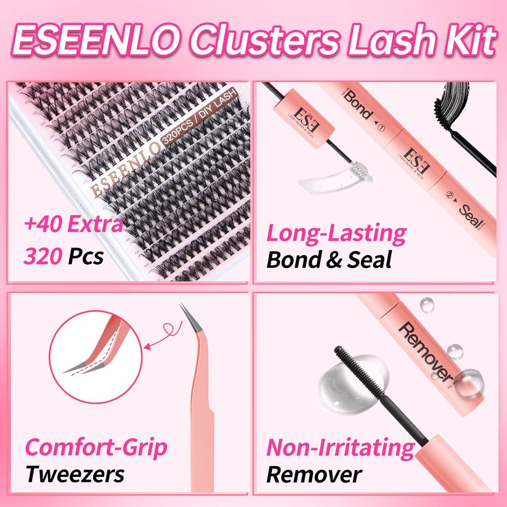 ESEENLO brosse nettoyage cils facilite l’entretien.