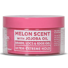 Esha Slick N Slay: gel coiffant pour tresses, bouteille 5oz, tenue longue durée.