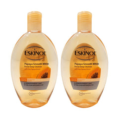 Eskinol Papaye - bouteille de nettoyant visage 225 ml, texture douce et hydratante