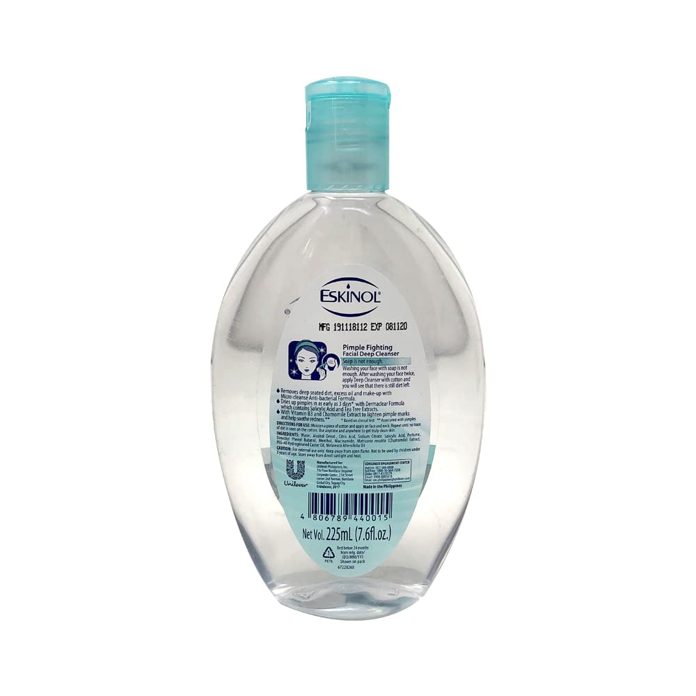 Eskinol proche de votre routine beauté quotidienne et efficace.